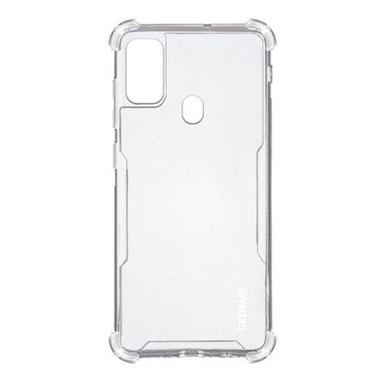 Silicone Hard Corners Case For Samsung Galaxy M30s Transparent